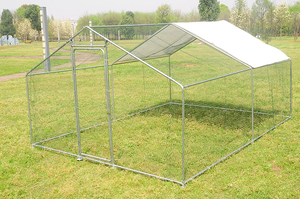 4x3x2m tập thể dục ngoài trời Đi bộ lớn trong kim loại vật nuôi thỏ gà chạy Coop - Product Image 4