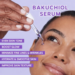 Suero Profesional Antienvejecimiento con Bakuchiol, Péptidos, Vitamina C y Ácido Hialurónico para Reafirmar el Rostro, Reducir Arrugas e Hidratar para un Brillo Radiante - Product Image 5