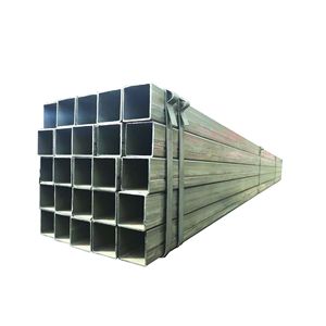 ได้รับการรับรอง ASTM 50*100สี่เหลี่ยม50*50ตาราง12เมตรก่อสร้าง erw API ท่อสี่เหลี่ยมชุบสังกะสี - Product Image 2