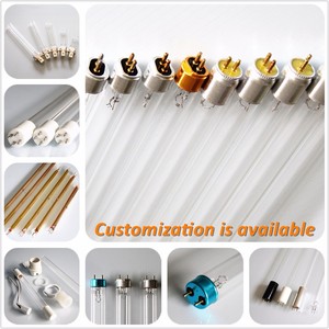 Đèn <span class=keywords><strong>UV</strong></span> 10Watt 2 Chân Hai Đầu Ống Thủy Tinh Thạch Anh Đèn Đá Quý <span class=keywords><strong>UV</strong></span> Đèn 254nm Không Có <span class=keywords><strong>Ozone</strong></span> <span class=keywords><strong>UV</strong></span> G10T8 - Product Image 6