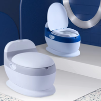 Chaise de toilette pour bébé personnalisée de haute qualité avec siège d'apprentissage antidérapant et doux et poignées