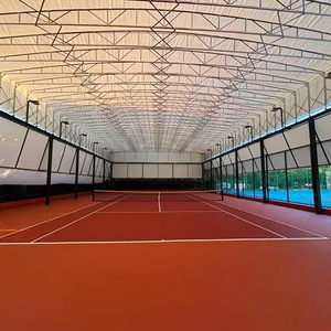 Sistema di Copertura Retrattile Resistente in Acciaio Zincato per Tetti di Campi da <span class=keywords><strong>Tennis</strong></span> e Stadi, Attrezzatura per Campi da <span class=keywords><strong>Tennis</strong></span> - Product Image 4