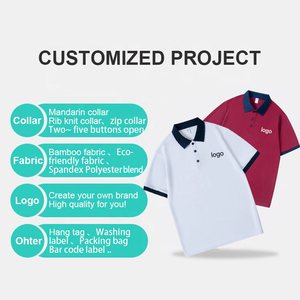 Oem <b>Cheap</b> Moisture-Wicking Short Sleeve Athletic Performance Collared Golf Plain Sublimation Mens Blank Men - Product Image 2