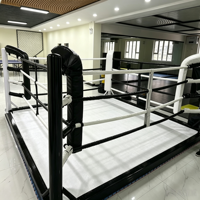 Ring de boxe professionnel sur mesure pour compétition, ring de combat MMA pour entraînement en salle de sport, événements et matchs de boxe