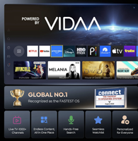 Nouveau projecteur vidéo portable Vidda OS certifié Netflix 2026, mini projecteur LED LCD Full HD 1080P pour home cinéma, 5000+ lumens, compatible 3D