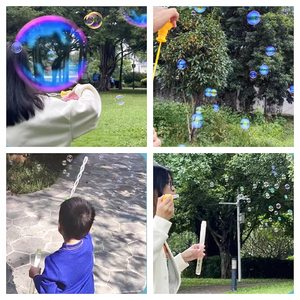 Jouet de bâton de bulle <span class=keywords><strong>Flash</strong></span> 26cm de dessin animé portable en usine adapté aux <span class=keywords><strong>jeux</strong></span> de plein air dans les parcs pour parents et enfants - Product Image 5