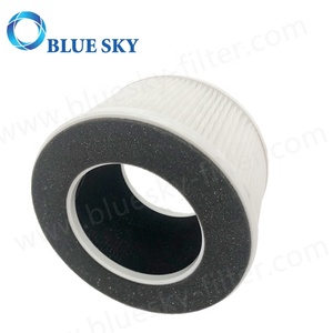 Đúng 3-trong-1 bộ lọc trước + HEPA + Hoạt động Bộ lọc Carbon Tương thích với nhà máy lọc không khí Ion nhỏ Hệ thống làm sạch không khí Bộ lọc HEPA - Product Image 4