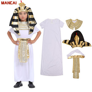 <span class=keywords><strong>Disfraz</strong></span> <span class=keywords><strong>Infantil</strong></span> de Faraón Egipcio Antiguo para Niños, <span class=keywords><strong>Disfraz</strong></span> de Fiesta de Halloween, <span class=keywords><strong>Disfraz</strong></span> de Fiesta Temática Histórica - Product Image 1