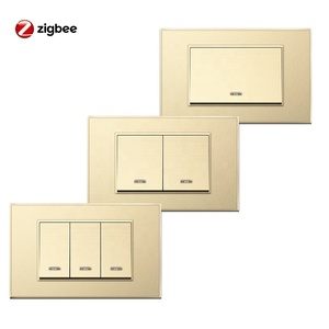 Interruptor Inteligente Zigbee para Automatización del Hogar, Panel Mate de 4 Colores, Interruptor de Pared Inteligente Tuya Zigbee con Neutro - Product Image 2