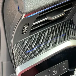 มือจับประตูและชุดแต่งภายในคาร์บอนไฟเบอร์แท้ใหม่สำหรับ Audi A6 2018-2023 Allroad Avant Trim สำหรับปี 2020-2022 - Product Image 2