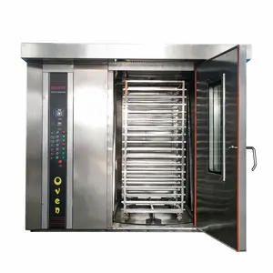 Roatry Rack Oven Calorische Oven Industriële Cupcake Broodkoekjes Bakkerijmachine