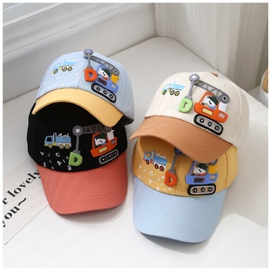 Casquettes de baseball unisexes pour enfants, motif dessin animé, printemps-automne, avec design 3D et <span class=keywords><strong>patch</strong></span> en cuir, style snapback, vente en gros - Product Image 2