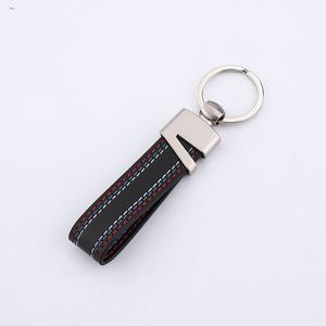 Personalized Laser Engraving logo Sublimation Blank Faux Leather <b>Key</b> Chain Holder <b>Ring</b> <b>Custom</b> Luxury Car Pu Leather Keychain - Product Image 4