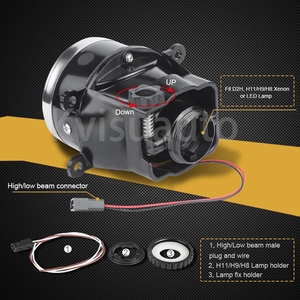 CQL KVISUAUTO 3.0 pouces, projecteur de phare antibrouillard HID bi-xénon, utilisation de lampes D2S D2H H11 pour SUBARU Ford CITROEN pour <span class=keywords><strong>DACIA</strong></span> - Product Image 5