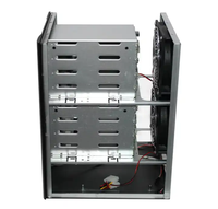 Stockage de serveur NAS 8 baies à chaud en stock avec boîtier Mini ITX à échange à chaud Rack 8 baies avec ventilateur Appareil Nas chaud