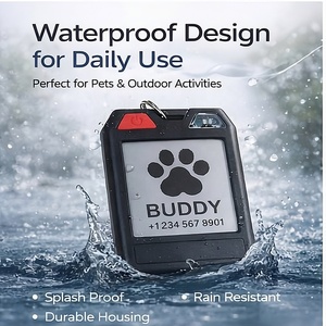 Localizador Inteligente Personalizado con Pantalla de Tinta Electrónica, Resistente al Agua, Compatible con Apple Find, Android, Google Find Hub, AirTag, GPS, para Carteras y Equipaje - Product Image 3