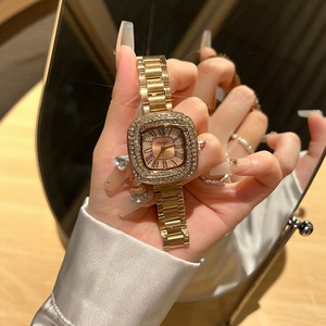 Orologi al Quarzo da Donna <span class=keywords><strong>di</strong></span> <span class=keywords><strong>Marca</strong></span>, Bestseller all'Ingrosso, Impermeabili, con Quadrante Quadrato Incastonato <span class=keywords><strong>di</strong></span> Diamanti, Stile Coreano - Product Image 3
