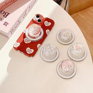 Rotation à 360 degrés pour support d'airbag bulle Quicksand poignée de téléphone portable magnétique pour téléphones - Product Image 3