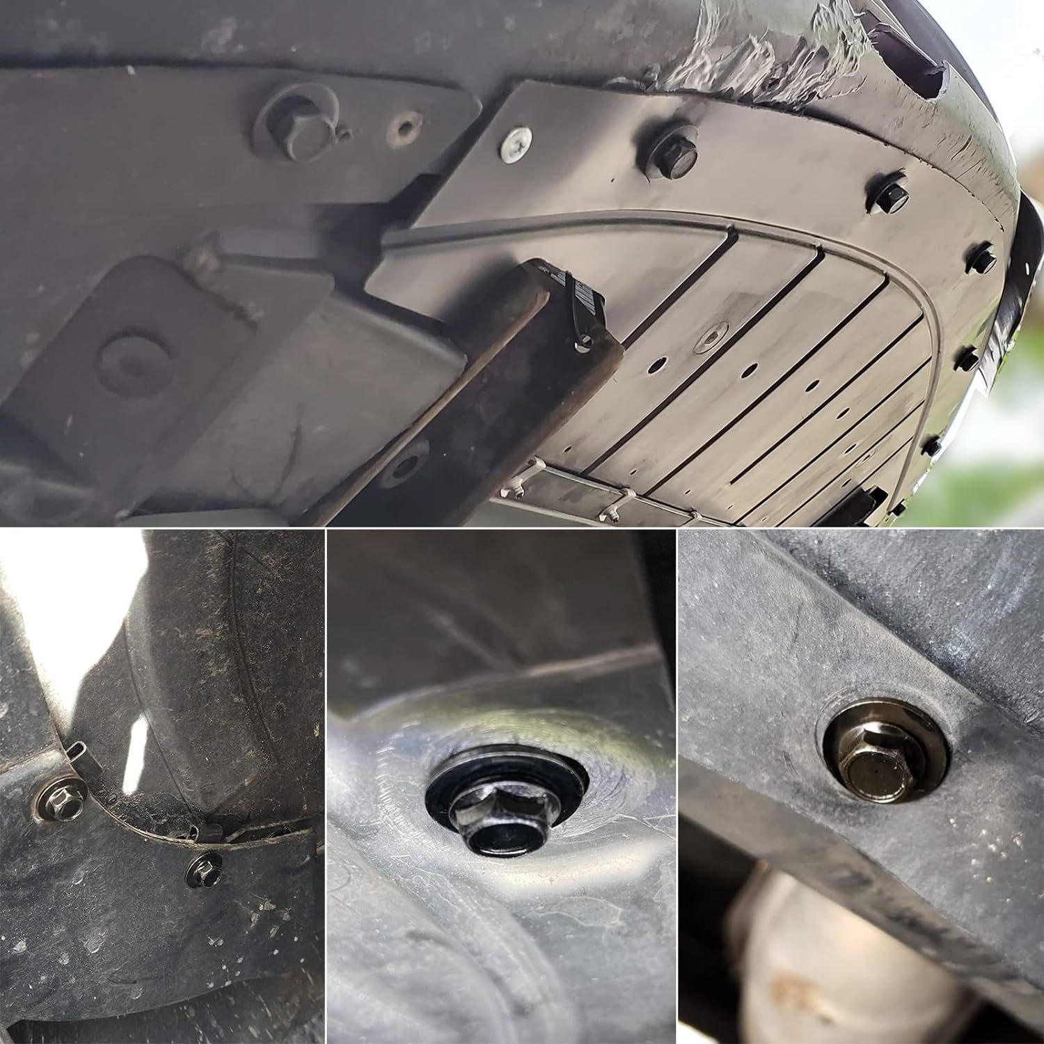 Tempsnow Paraurti Parafango Rondelle Motore Bay Dress Up Bulloni di Fissaggio M6 JDM Kit Rondella Parafango 20 Pzs-Viola