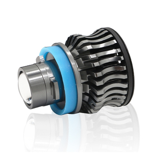 Autodragons - Juego de 2 Faros Delanteros LED H7 H11 9005 HB3 9006 con Lente Láser para Automóvil, Antiniebla, Proyector LED - Product Image 2