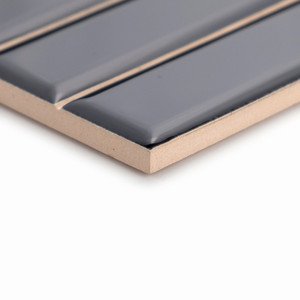 Piastrelle Nere Lucide Pure 20x20 Pretagliate 2.5x10 Mosaico Per Parete e Pavimento - Product Image 2