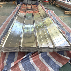 Gi Gl plaka çinko kaplama 40-180g galvanizli oluklu levha çatı çelik levhası bina için - Product Image 2