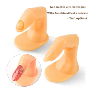 IRISMANLI Elektrisches Kunststoff-Handmodell mit Klebefläche für Fingernagel-Übungen <span class=keywords><strong>YT6</strong></span> Einseitig für Nagelstudio-Gebrauch - Product Image 3