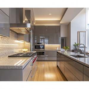 Isla de Cocina de Acero Inoxidable Hecha a Medida de Lujo, Barra de Bar Impermeable y Resistente a la Oxidación para Espacios de Vida Modernos - Product Image 6