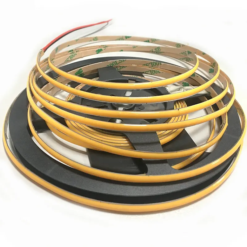 Flexible Slim 4mm 5mm COB LED Strip 5 Meter CCT RGB LED Strip Light with Battery Operated LED Strip