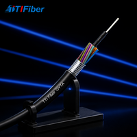 Câble à fibre optique monomode blindé GYTA extérieur 48/96 cœurs, bobine de 2 km/4 km pour enrobage direct et itinéraire souterrain