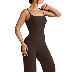 Conjunto de Leggings Estilo Spanx sin Mangas para Yoga, de la Mejor Calidad, Secado Rápido, Transpirable, Cintura Alta, Ropa Deportiva para Mujer, OEM - Product Image 1