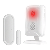 KMV Wireless Split PIR Motion Sensor Doorbell, Welcome Chime & Security Alarm