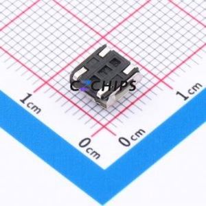 BTS0E0054BEJ00 Tactile Switch SMD-4P,6.3x6.4mm Switch Round Button 4N Vertical Mount 6.65mm - Product Image 2