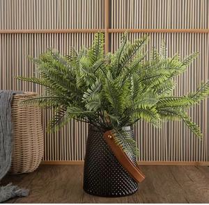 Yapay yapraklar yapay farsça çim eğreltiotu yaprakları şube çim yapay çiçek mikro manzara - Product Image 3