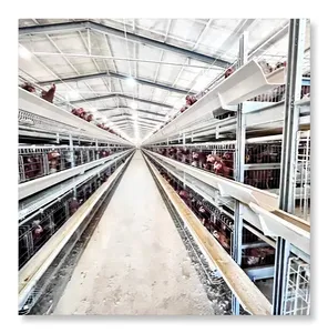 2024 nuevo producto personalizado de fábrica al por mayor mejor calidad de malla de alambre galvanizado en caliente tipo H jaulas de animales pollo