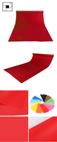 Bâche en PVC enduit de haute qualité de couleur rouge industrielle pour bateaux gonflables