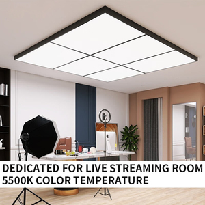 Tùy chỉnh hiện đại siêu mỏng <span class=keywords><strong>LED</strong></span> bảng điều chỉnh ánh sáng di động vuông trần trong nhà văn phòng phát sóng trực tiếp ánh sáng phòng làm việc ánh sáng - Product Image 2