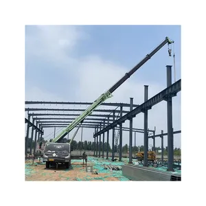Factory Design Industrial Large Span Real Estate Prefabricated Building Galvanized Steel Structure Workshop For Construction