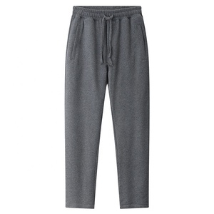 JL0421D OEM pantaloni della tuta in vita semplice elasticizzati di alta qualità pantaloni della tuta impilati personalizzati <span class=keywords><strong>uomo</strong></span> nero Jogger <span class=keywords><strong>uomo</strong></span> - Product Image 4
