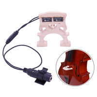 Jingying 2026 Factory Wholesale CV-09 Cello Pickups Cello Briade Piezoelectric Preamplifiers String Instrument Parts&Accessories
