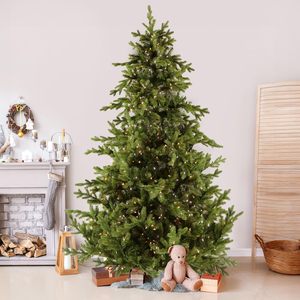 LED Lighted Xmas Tree 180CM Artificial <b>Christmas</b> Trees for <b>Christmas</b> Decorations PE Mix PVC <b>Christmas</b> Tree - Product Image 3