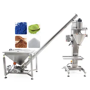 2023 New High Quality Factory Price Auto Dry Coffee Powder Automatic Unloading Filling Turmeric Spices Powder Filling Machine