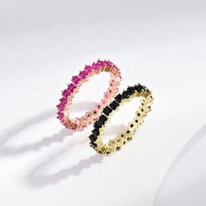 OEM plata 925 sterling silver unique open wedding zircon <b>ring</b> fashion 2026 mom colorful <b>dainty</b> natural stone simple Ladies <b>rings</b> - Product Image 2