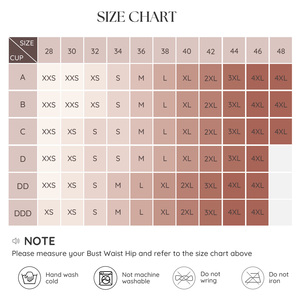 Hexin Vente en gros en stock <span class=keywords><strong>Soutien</strong></span>-<span class=keywords><strong>gorge</strong></span> push-up grande taille avec bonnets <span class=keywords><strong>soutien</strong></span>-<span class=keywords><strong>gorge</strong></span> sans couture pour cacher la graisse du dos pour femmes - Product Image 6