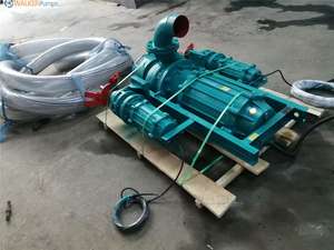 غير قابل للكسر ZJQ سلسلة Lubi القاطع المقاوم للصدأ المحرض المائة غاطسة الرمال الطين حمأة مياه الصرف الصحي مضخة شفط - Product Image 3