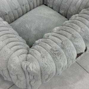 Kaymaz Tabanlı, Dayanıklı, Yumuşak, Rahatlatıcı, Dikdörtgen, Yıkanabilir, Ortopedik Köpek Yatağı - Product Image 6