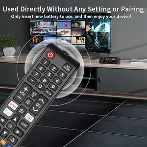 Fabrika toptan akıllı üniversal uyumlu TV uzaktan kumanda aleti BN59-01315A Samsung akıllı TV için uyumlu - Product Image 2