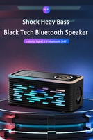 Haut-parleur Bluetooth à chargement sans fil, 20W, haute puissance, offrant des basses puissantes et une qualité sonore équilibrée et complète