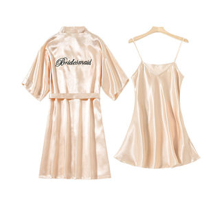 Camicia da Notte Sexy Ricamata da Donna per l'Estate, <span class=keywords><strong>Vestaglia</strong></span> per <span class=keywords><strong>Sposa</strong></span>, Damigella, Festa con Amiche, Cerimonia di Matrimonio, Forniture per Feste a Tema Zodiacale - Product Image 4