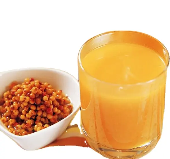 Nature Fruit juice concentrate china pure yellow brown juice sea buckthorn powder for drinking